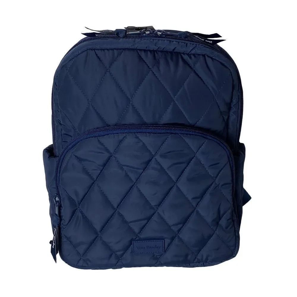 VERA BRADLEY ULTRALIGHT SMALL COMPACT BACKPACK - SCROLL BLUE
